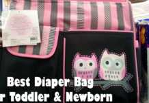 Best Diaper Bag For Toddler and Newborn