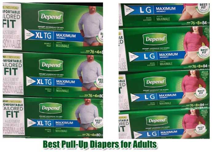 best pull-up diapers for adults