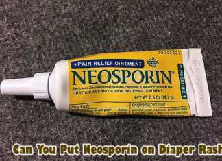 Can you put neosporin on diaper rash?