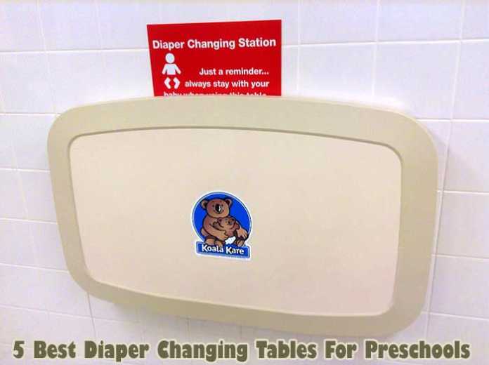 diaper changing table for preschool