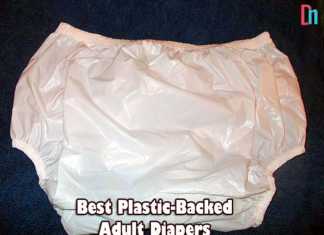 plastic backed adult diapers